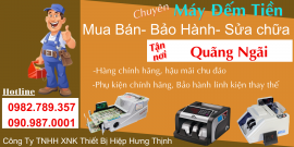 MUA MÁY ĐẾM TIỀN TẠI QUẢNG NGÃI